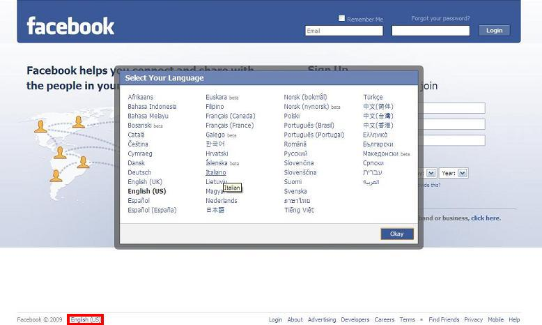 How-to-change-language-on-facebook