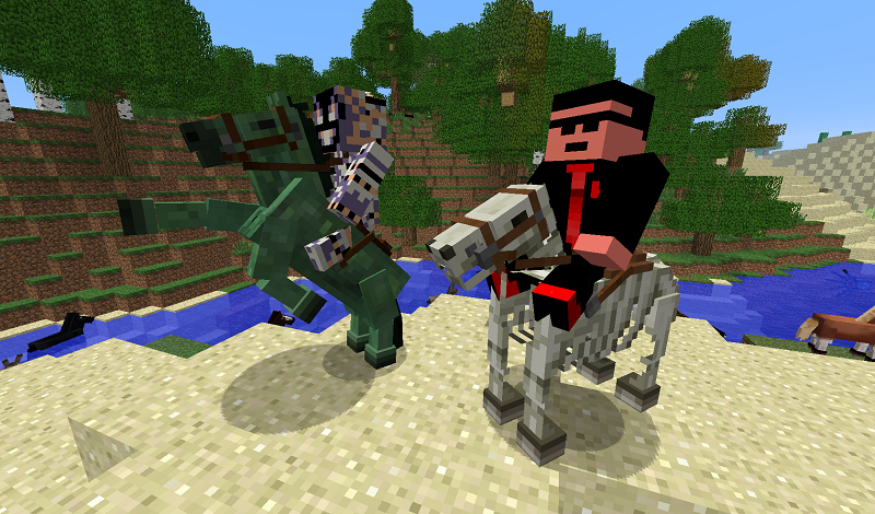 how-to-ride-a-horse-in-minecraft
