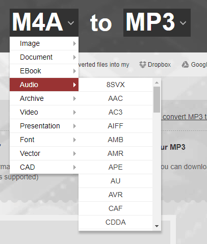 Convert-m4a-to-mp3-Online