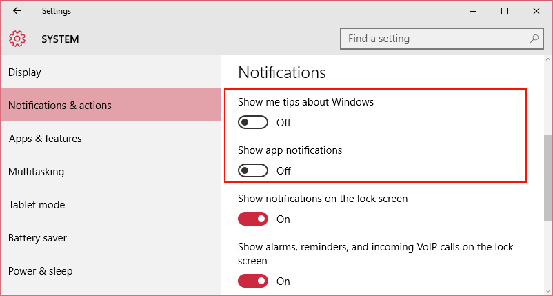 How to Disable Windows 10 Notifications? - Schemaninja