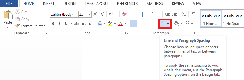 How-to-double-space-in-Word