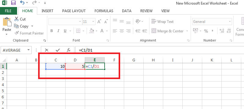How-to-divide-in-excel