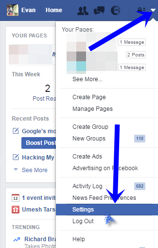 how do i turn off facebook email notifications