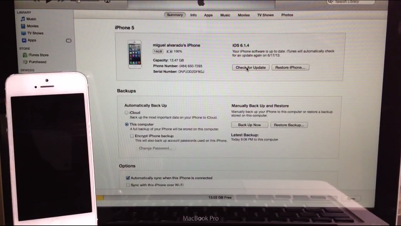 put iphone in recovery mode