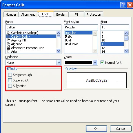 How-to-Cross-Words-Out-in-Excel