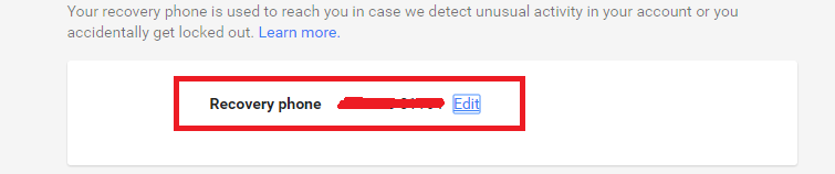 Как изменить номер телефона учетной записи Gmail