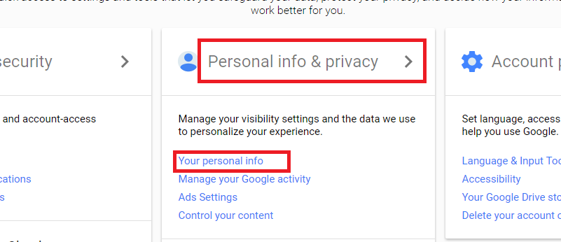 i want to change my gmail mobile number