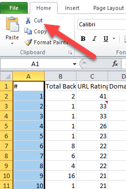 How to Move Columns in Excel