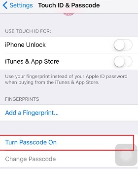 How to set up Touch ID fingerprint scanner