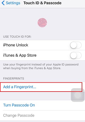 How to set up Touch ID fingerprint scanner