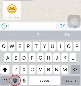 how to change keyboard on iPhone