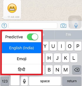 how to change keyboard on iPhone