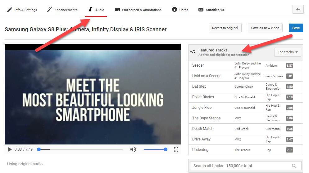 how to edit youtube videos