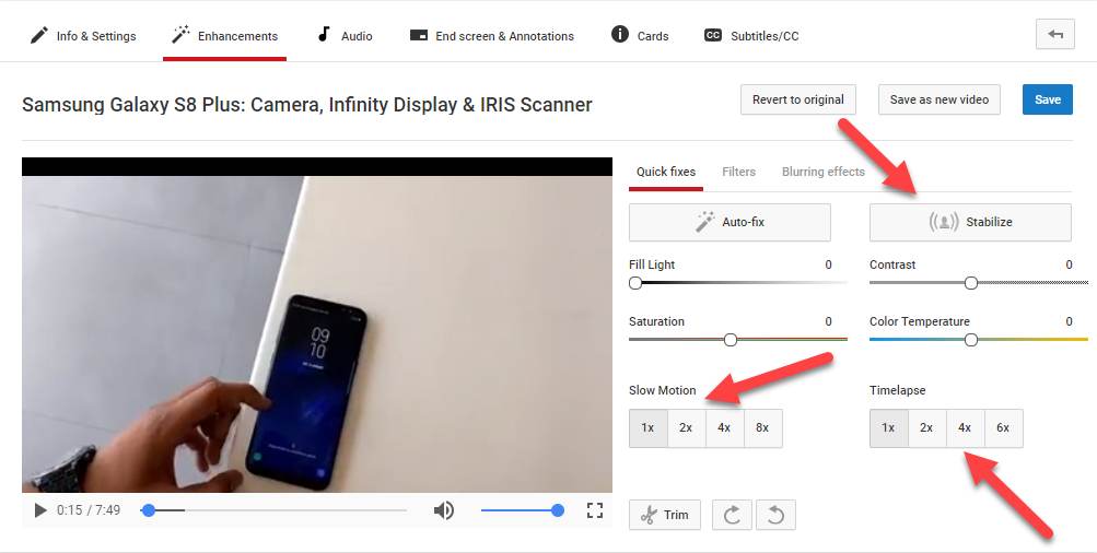 how to edit youtube videos