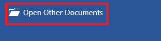how to recover documents in word