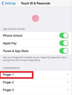How to set up Touch ID fingerprint scanner