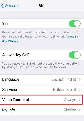 How to turn off voice over