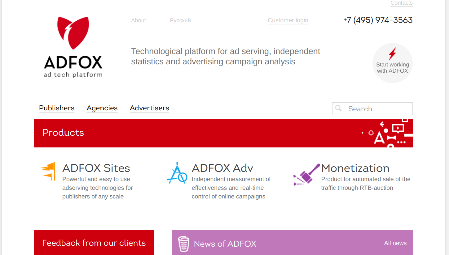 AdFox-best-facebook-ad-spy tool