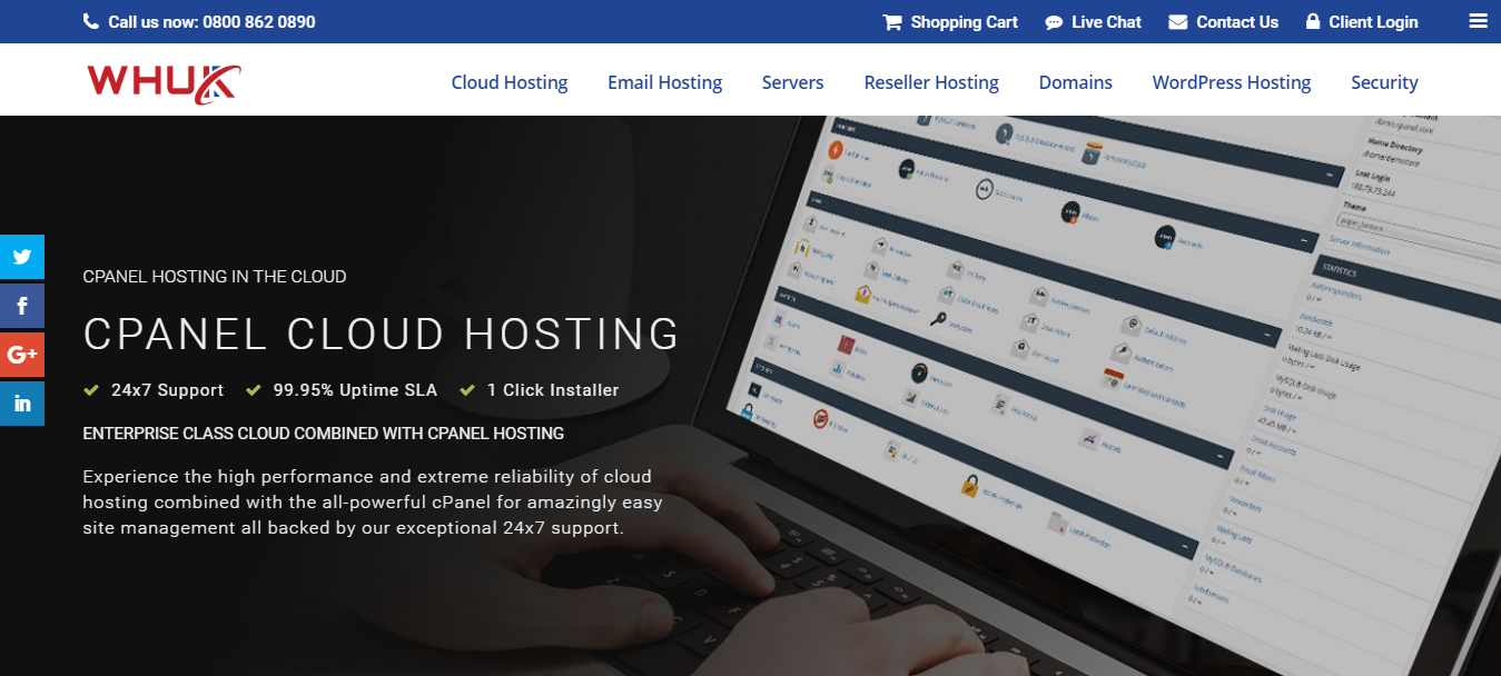 Web Hosting UK- Reliable Hosting Provider