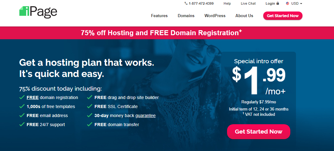 iPage Hosting Review- Reliable Hosting