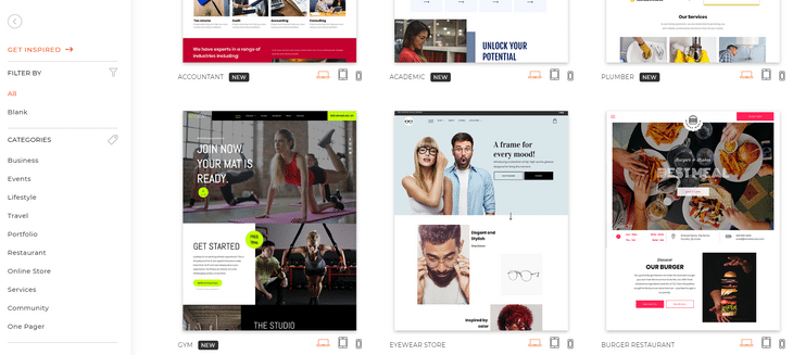 duda-review-template-selection