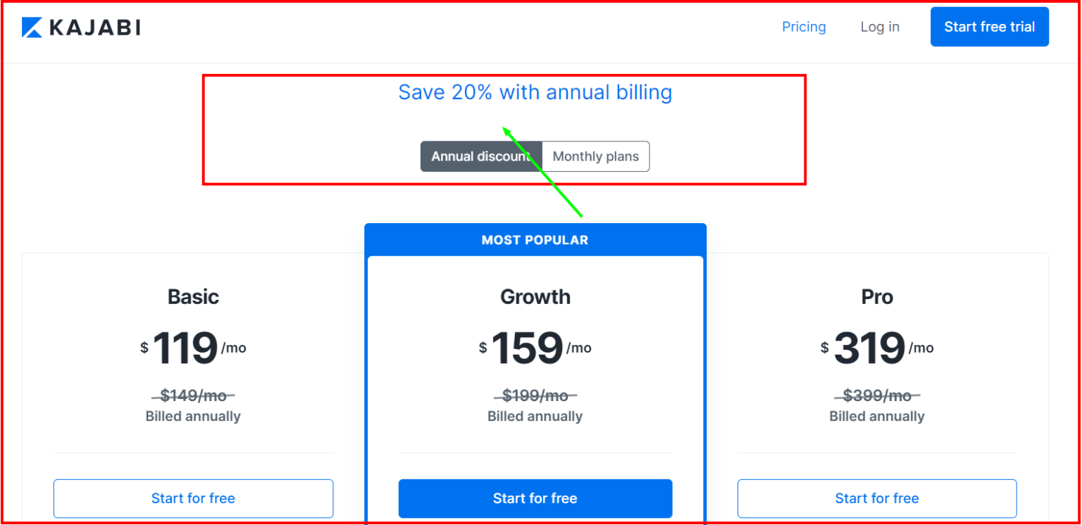 Kajabi-Pricing