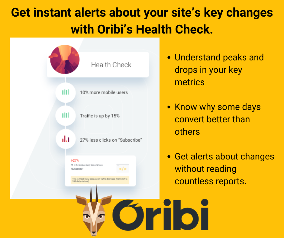 Oribi health check