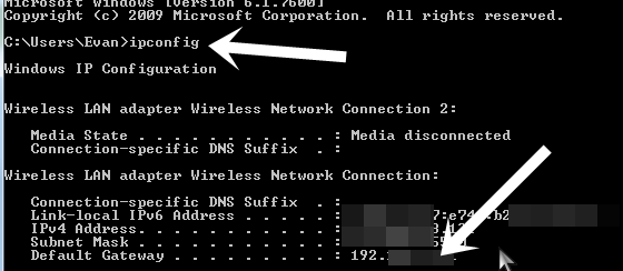 Access Default Configuration Page