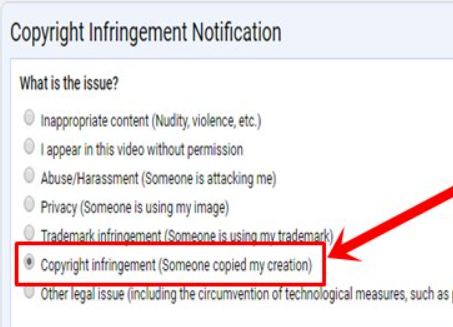 copyright issuest - How to Report a Copyright Complaint in YouTube