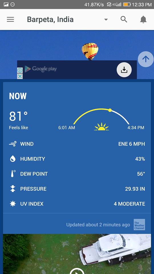 weather 1 -Weather Channel App
