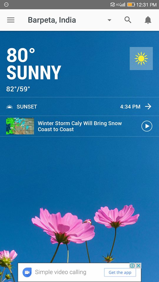 weather -Weather Channel App