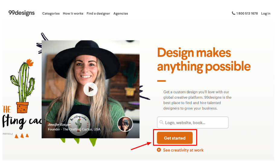 99designs creative platform -design makes anything possible