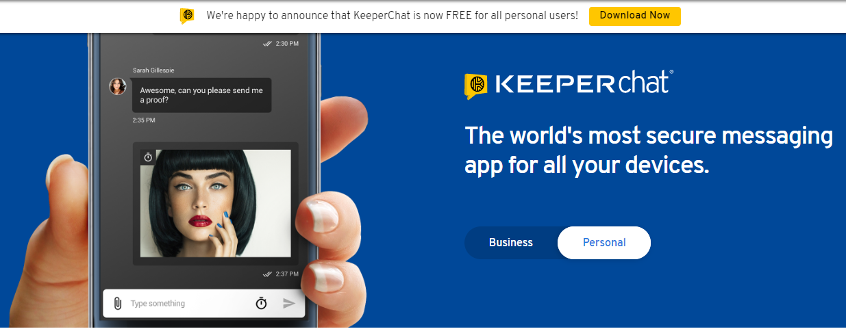 KeeperChat Features