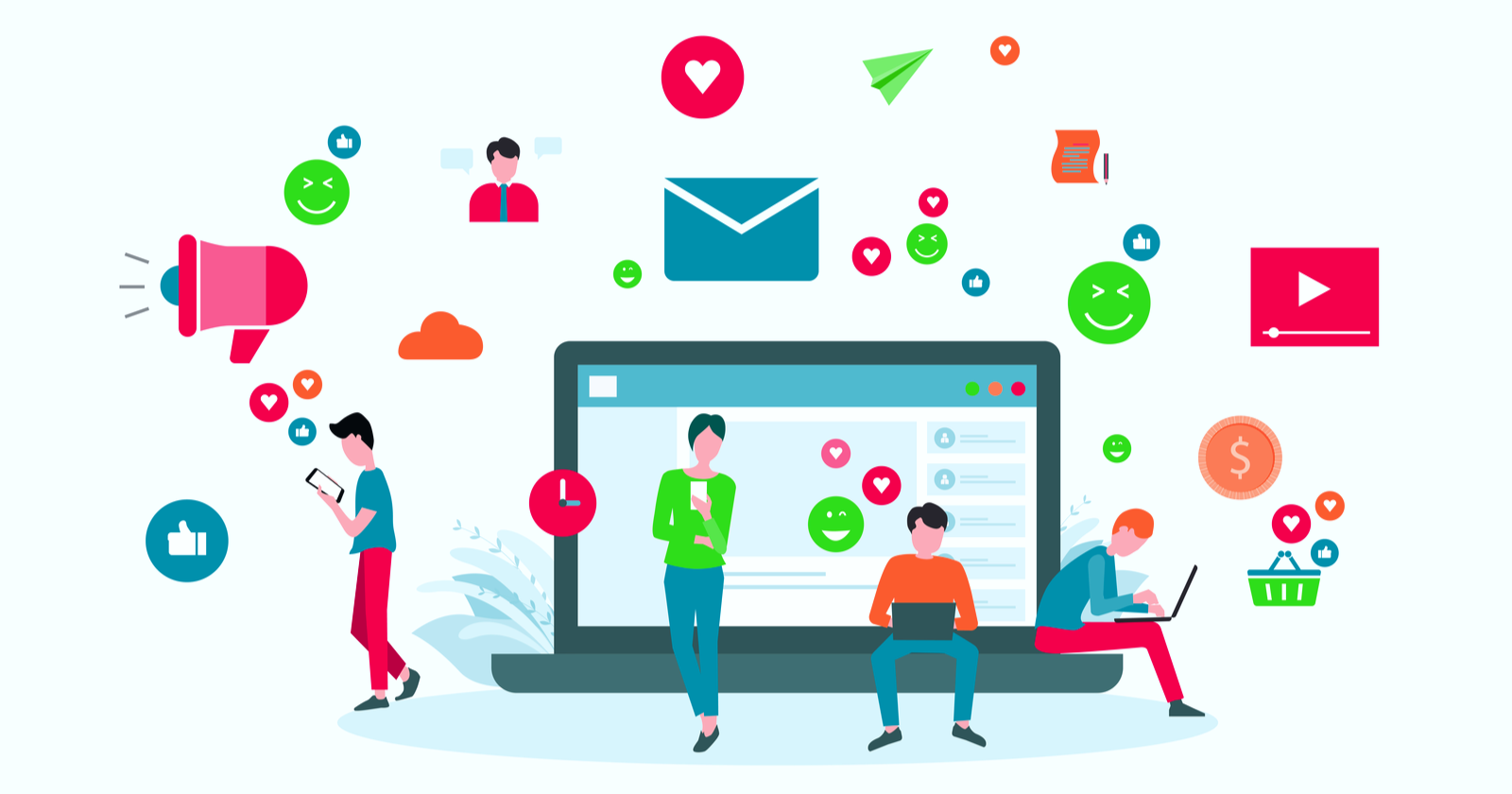 Social Media Allows People To Connect noble place