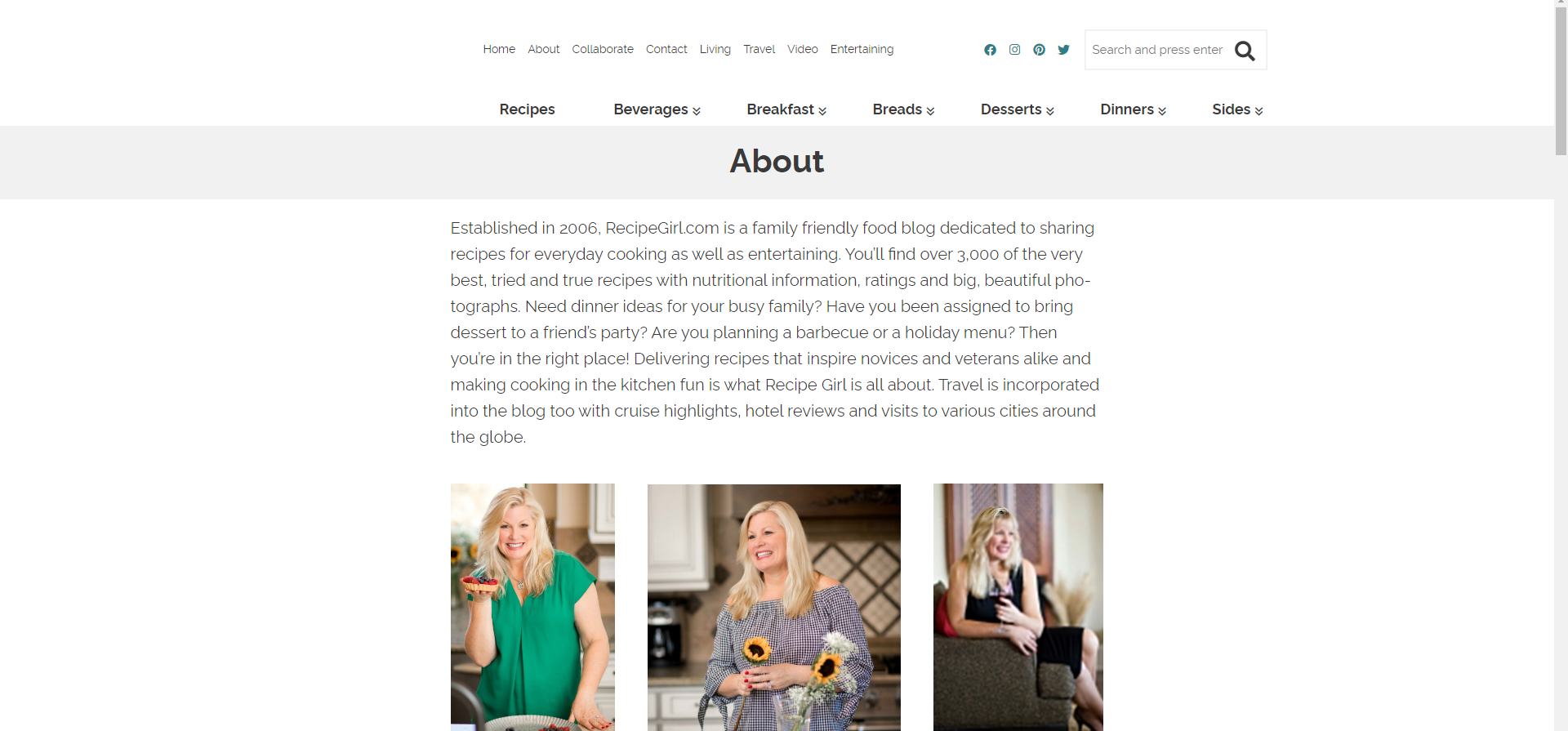 Recipe Girl Review