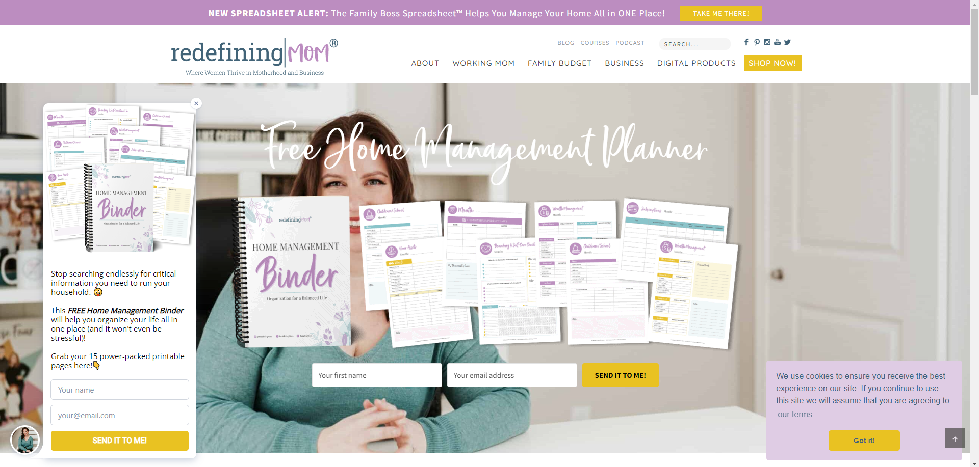 Redefining Mom Dashboard