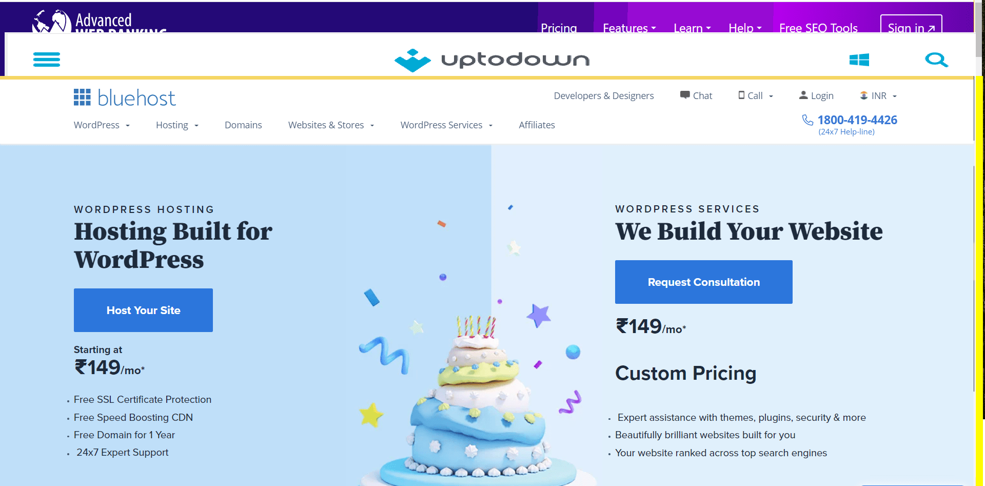 bluehost provider