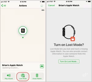 how to find apple watch