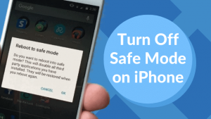 safe mode in iphone