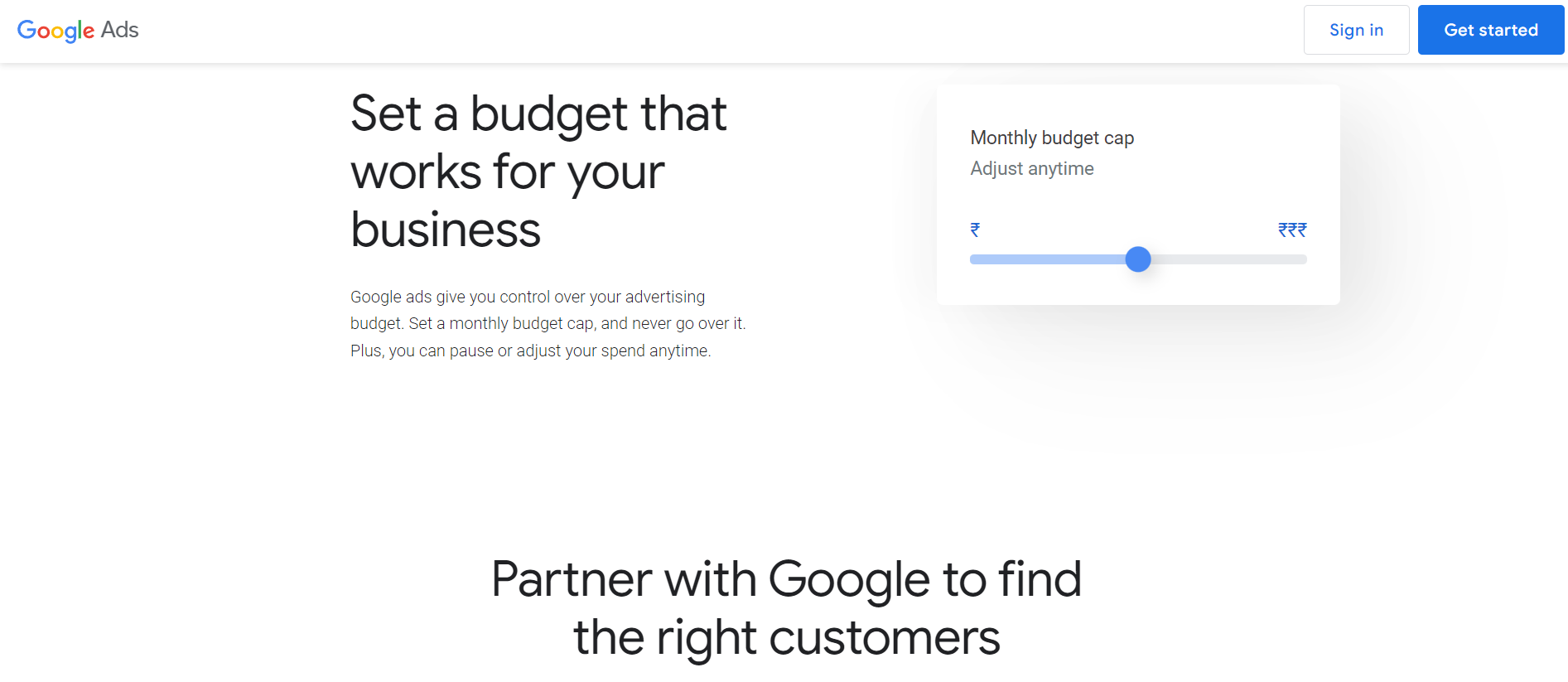 AdWords Budget