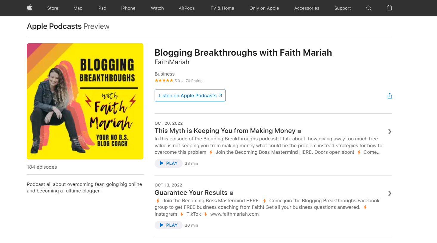 Blogging