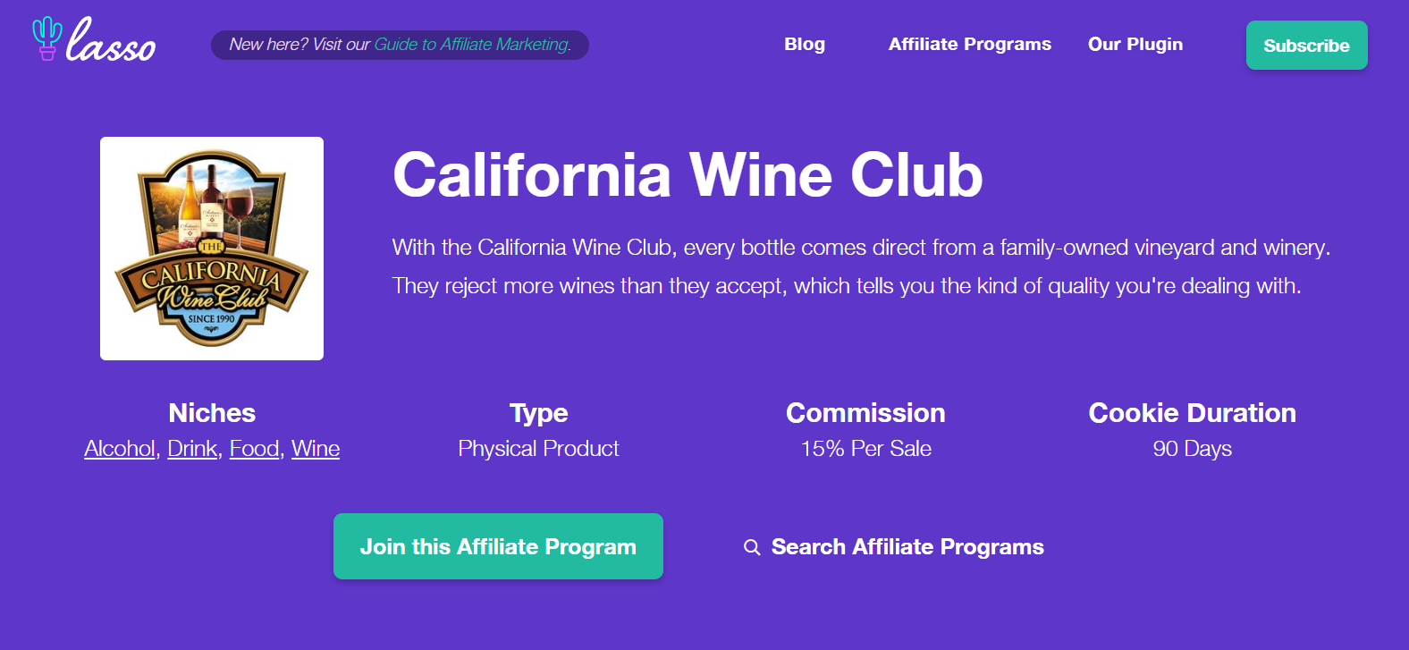 California Wine Club