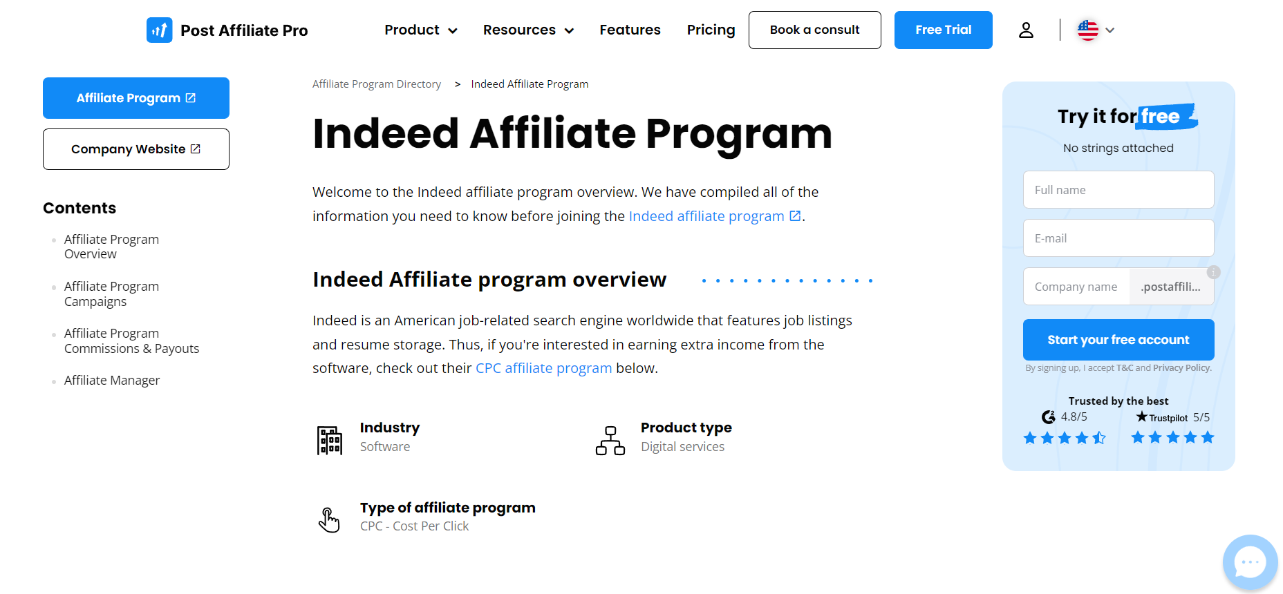 Indeed Affiliate