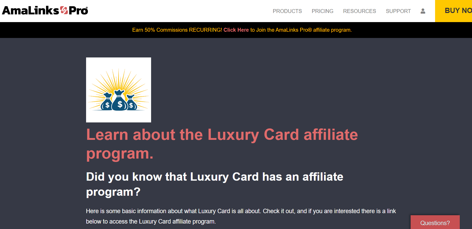 Luxury Card