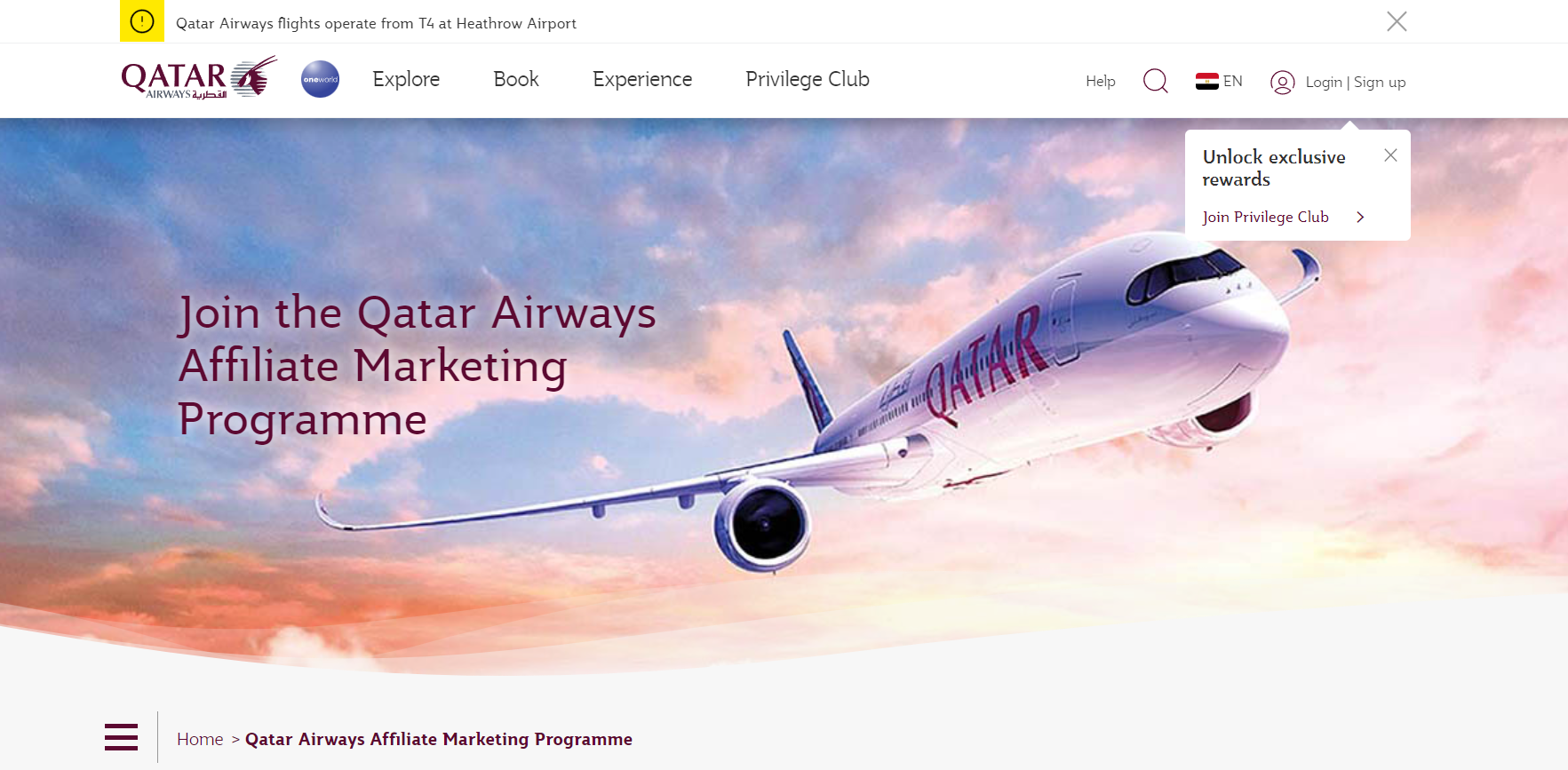 Qatar Affiliate