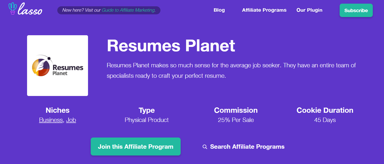 Resumes Planet