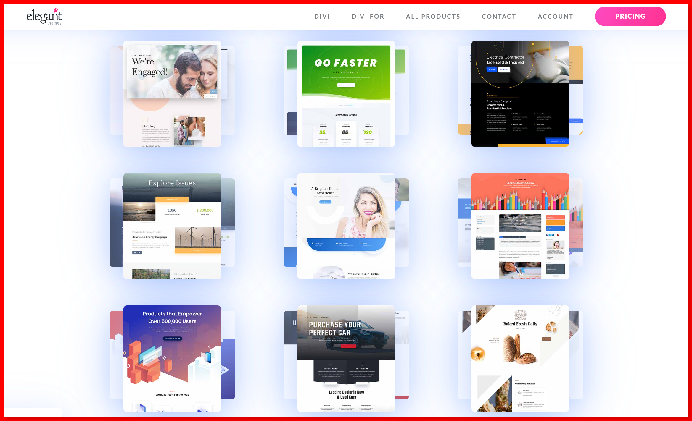 Theme constructor for Divi