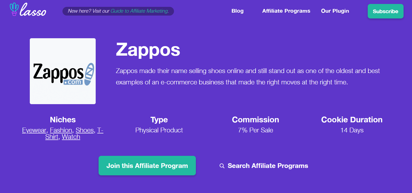 Zappos Program