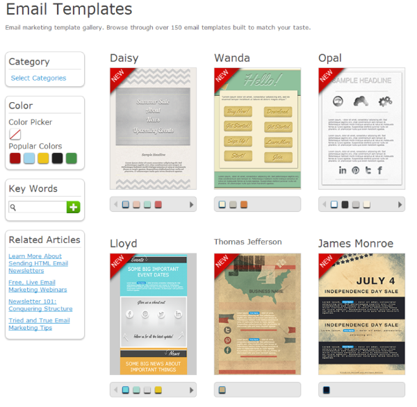 AWeber Templates