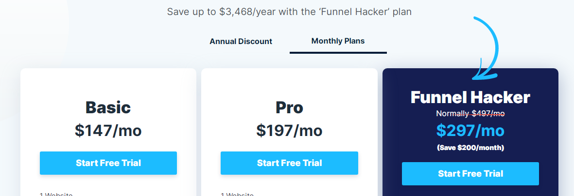 ClickFunnels Pricing